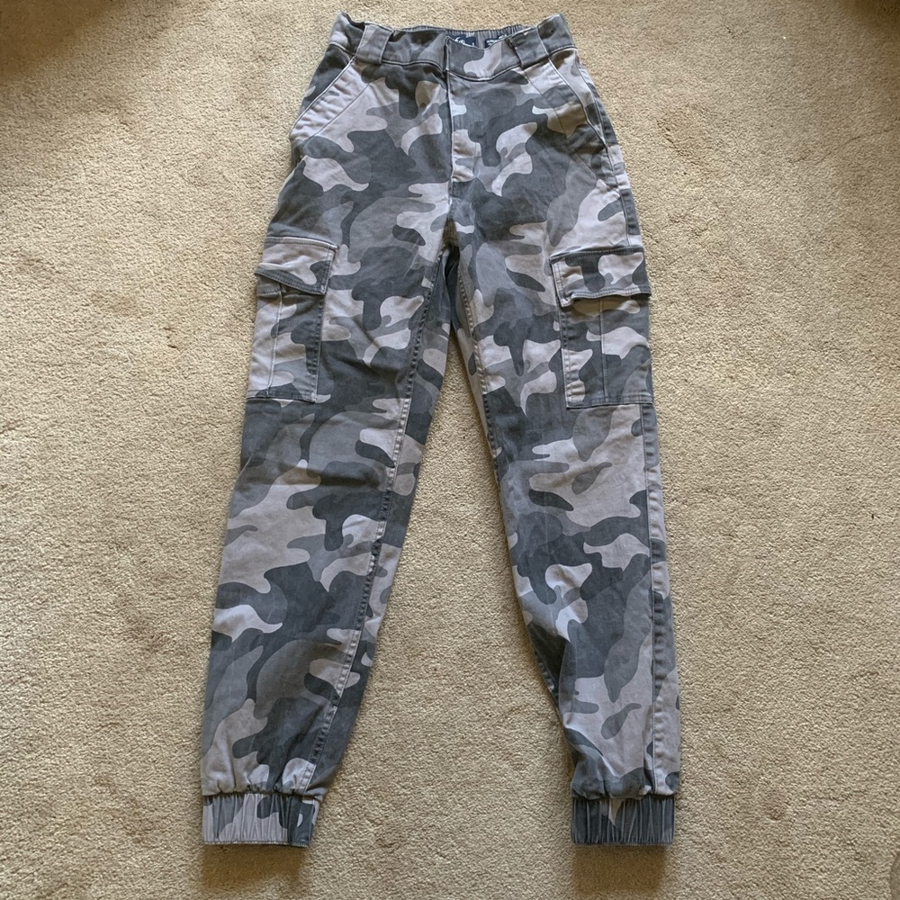 Camo Hollister Cargo Pants